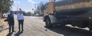 İlçemiz Doğu girişi ( TOKİ ) yolu ve İlçemiz Fethiye Mahallesi Afet evleri asfaltlama çalışmalarını tamamladık.